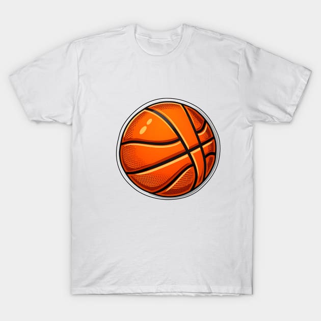 Basketball training equipment for dribbling skills T-Shirt by Printashopus